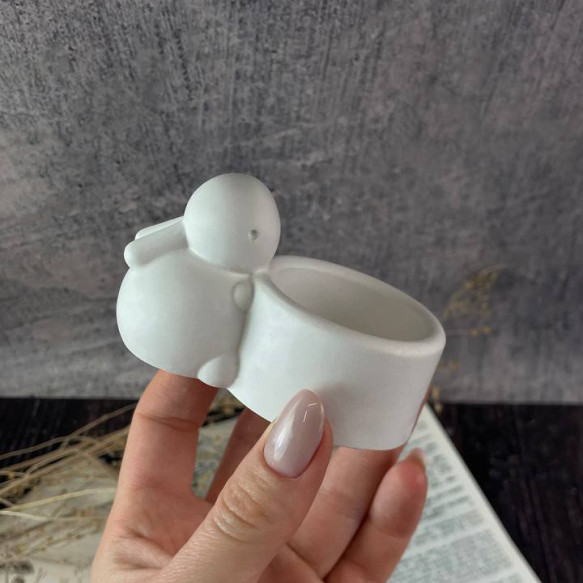 Подсвечник - Маленький зайчик