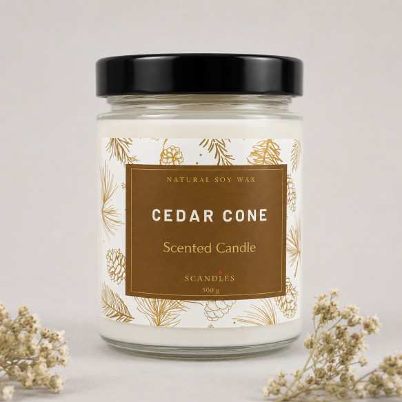 Ароматическая свеча Major Gift Cedar Cone